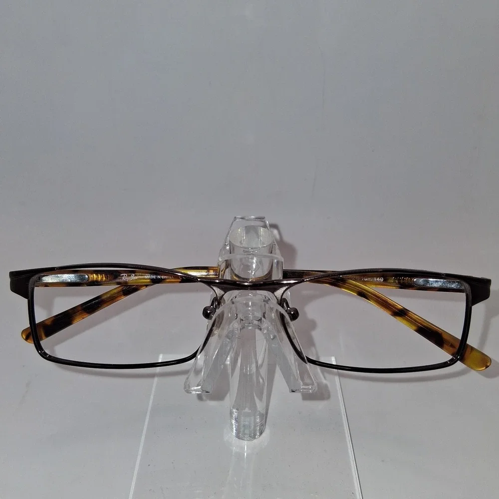 RAY BAN RB6067 2511 Eyeglasses Frame 52-16-140 Brown/Blue FRAMES ONLY